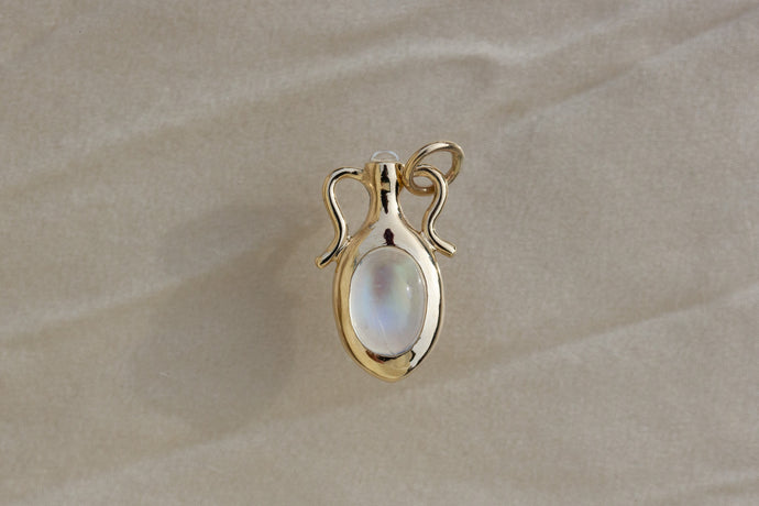 MOONSTONE AMPHORA PENDANT