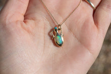 Load image into Gallery viewer, OPAL | TURQUOISE AMPHORA PENDANT