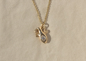 DIAMOND AMPHORA PENDANT